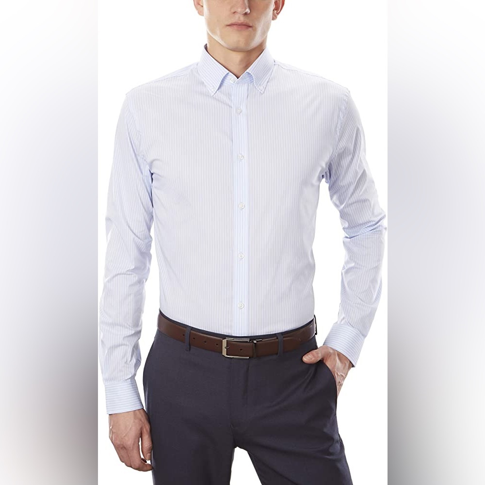 Boys White Button Down Dress Shirt/ Blouse